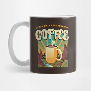 Good Morning Coffee Camping Mug